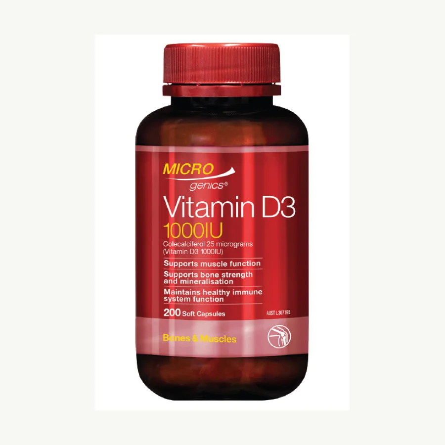 Micro Genics Vitamin D3 1000 IU